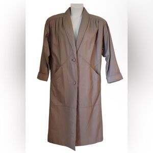 Vintage Leather Coat